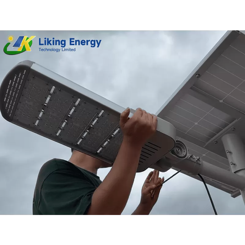 انقسام حلول ضوء الشارع الشمسية