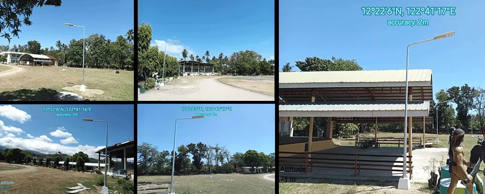 INSTALLATION OF M40W SOLAR STREETLIGHT INSTALLATION OF M40W SOLAR STREETLIGHT